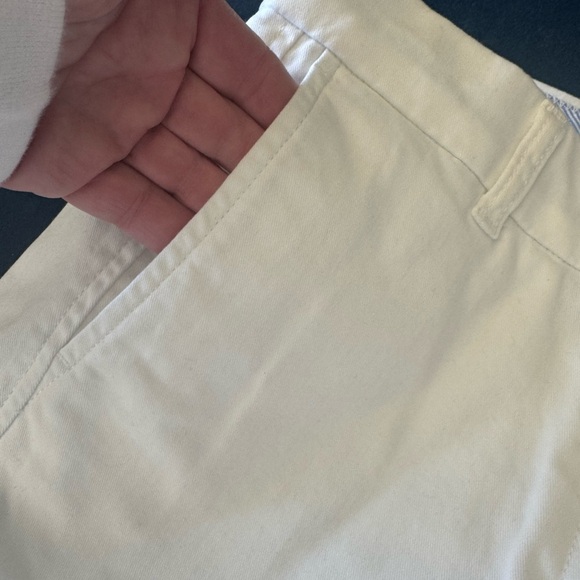 Re-imagined by J.CREW white chinos w/ strectch🤍cute comfy classics-zoom in 4more - Picture 9 of 14